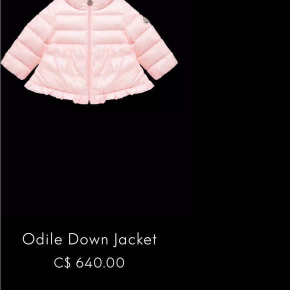 Moncler Odile Jacket Size 3T in Soft Pink - Picture 7 of 7